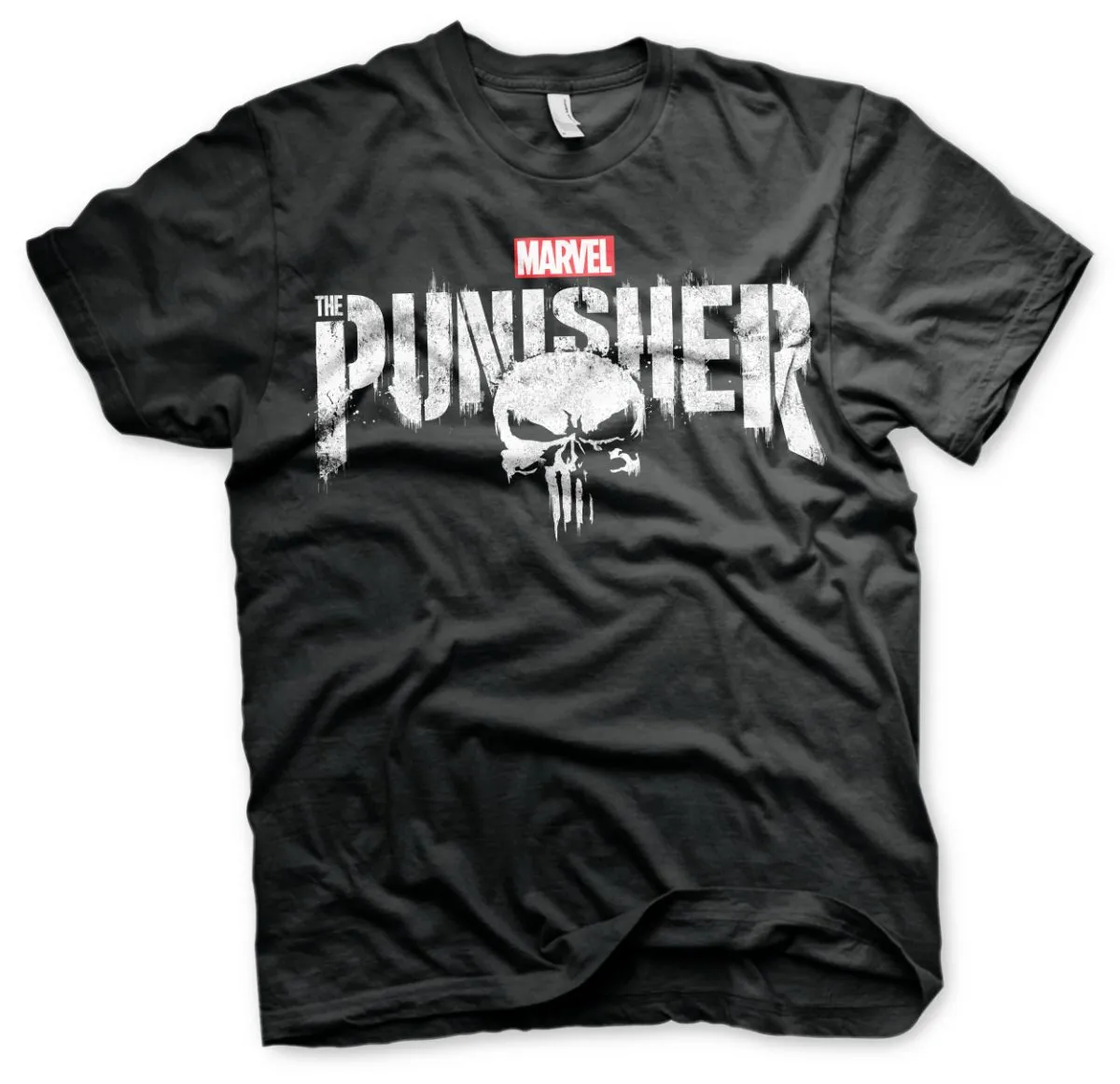 Marvel's The Punisher Distressed Logo T-Shirt